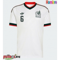 Camiseta México Erik Lira #6 Visitante Equipación Mundial 2026 manga corta